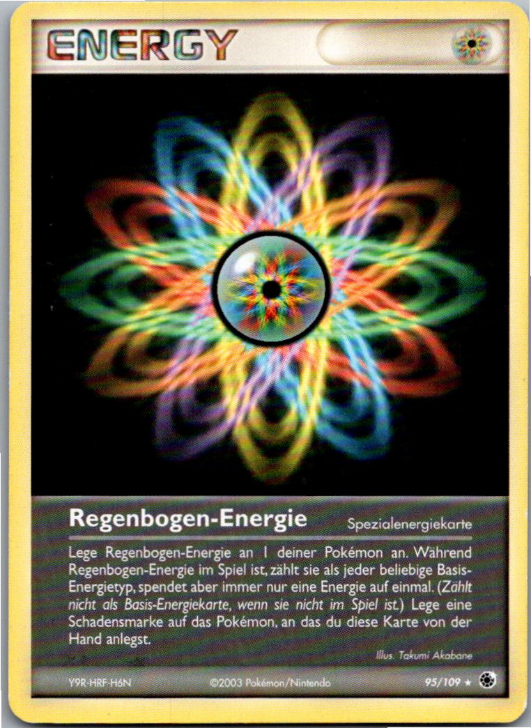 Regenbogen-Energie 95/109 EX Rubin & Saphir – Vorderseite
