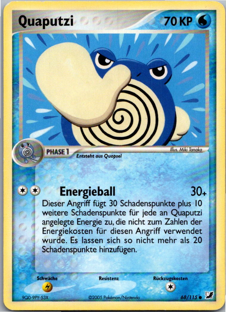 Quaputzi 68/115 EX Verborgene Mächte – Vorderseite