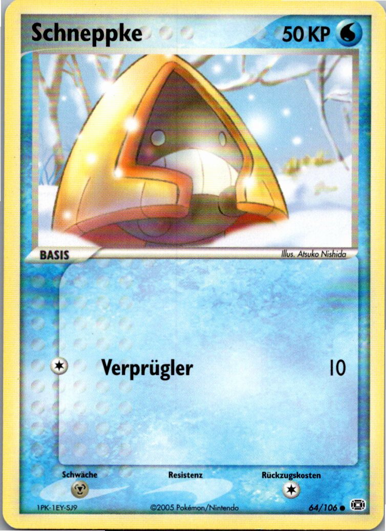 Schneppke 64/106 EX Smaragd – Vorderseite
