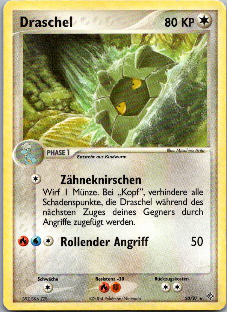 Draschel 20/97 EX Drache – Vorderseite