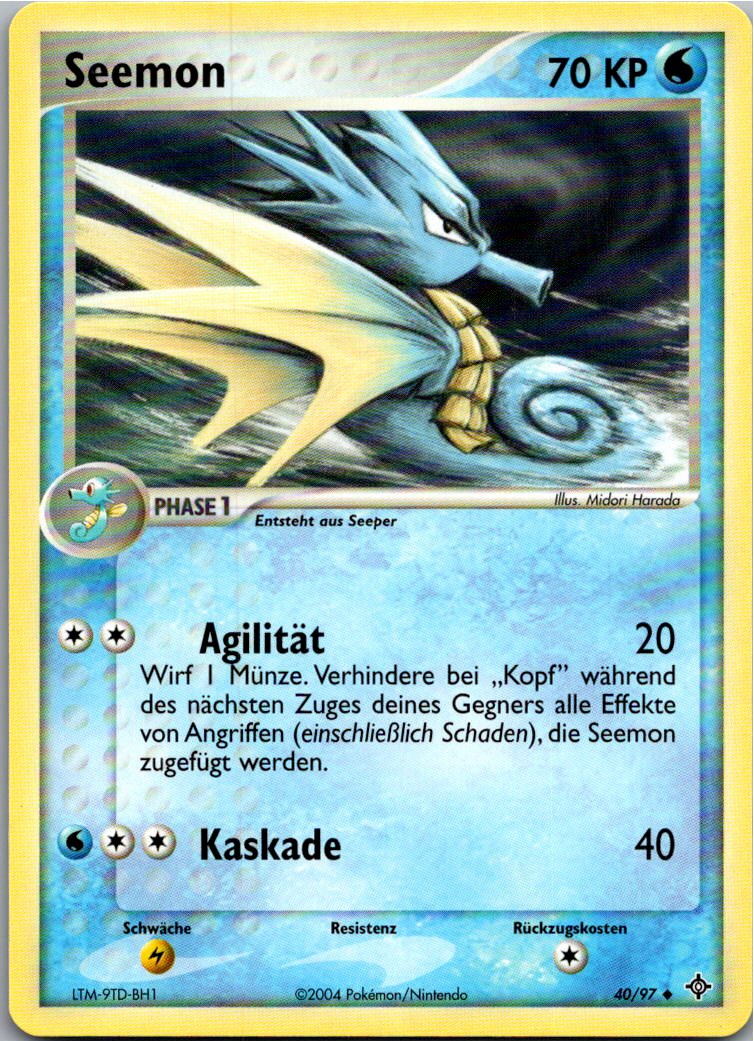 Seemon 40/97 EX Drache – Vorderseite