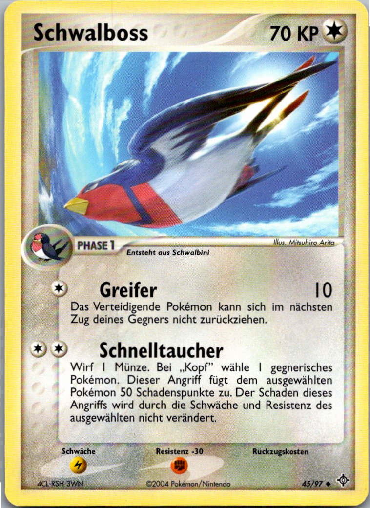 Schwalboss 45/97 EX Drache – Vorderseite