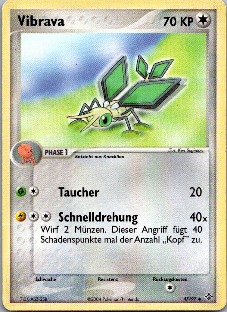 Vibrava 47/97 EX Drache – Vorderseite