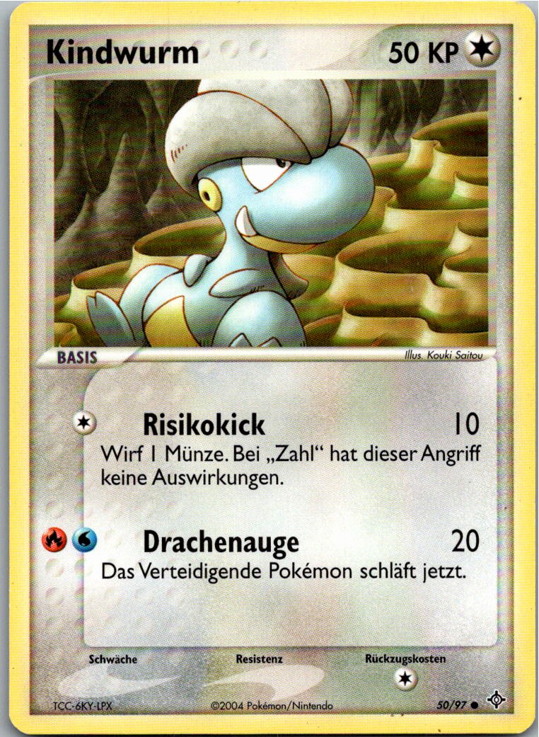 Kindwurm 50/97 EX Drache – Vorderseite
