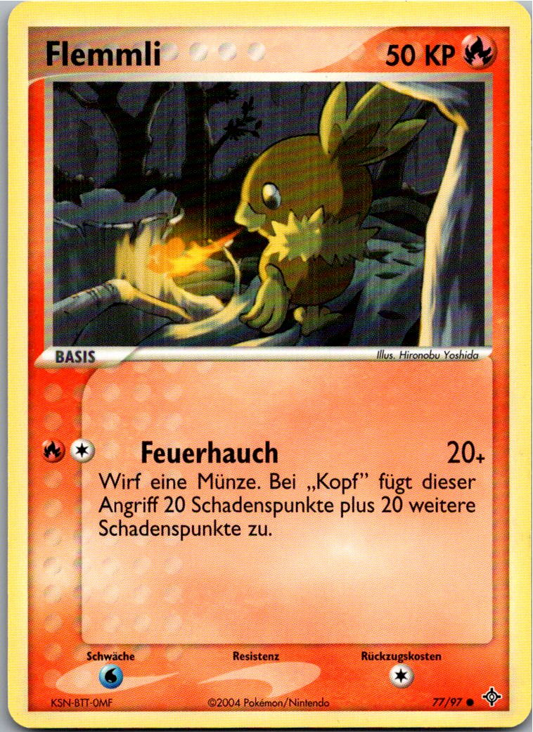 Flemmli 77/97 EX Drache – Vorderseite