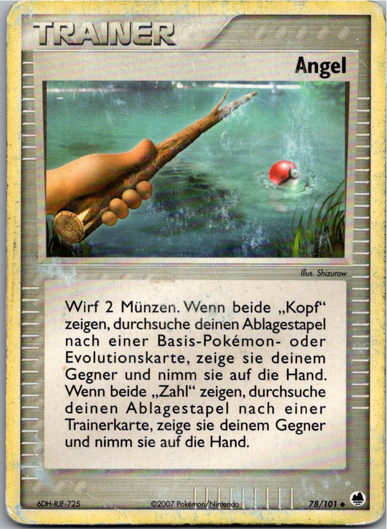 Angel 78/101 EX Dragon Frontiers – Vorderseite