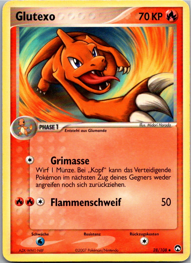 Glutexo 28/108 EX Power Keepers – Vorderseite