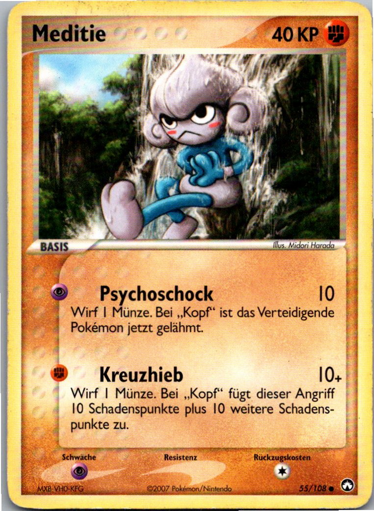 Meditie 55/108 EX Power Keepers – Vorderseite
