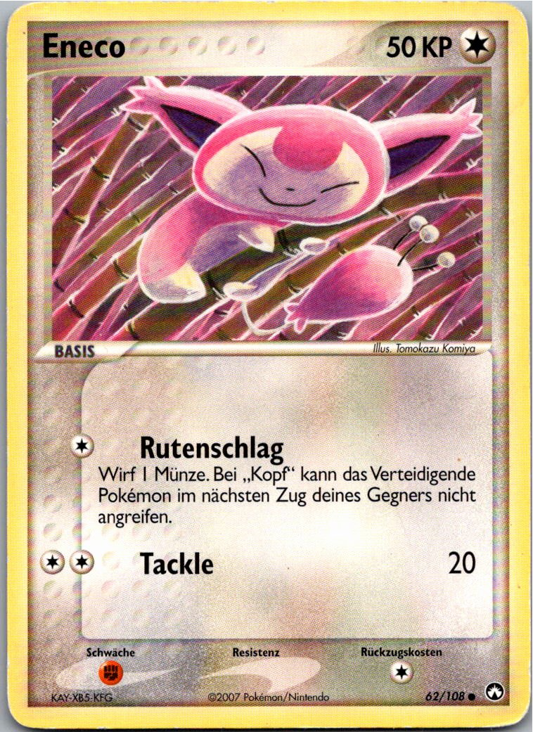 Eneco 62/108 EX Power Keepers – Vorderseite