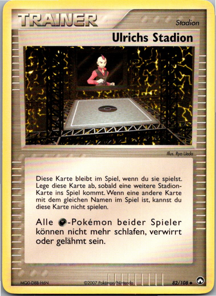 Ulrichs Stadion 82/108 EX Power Keepers – Vorderseite