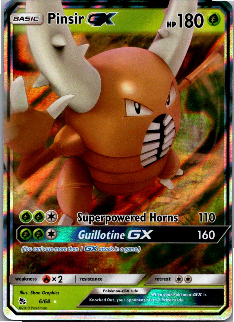 Pinsir GX 6/68 Verborgenes Schicksal – Vorderseite