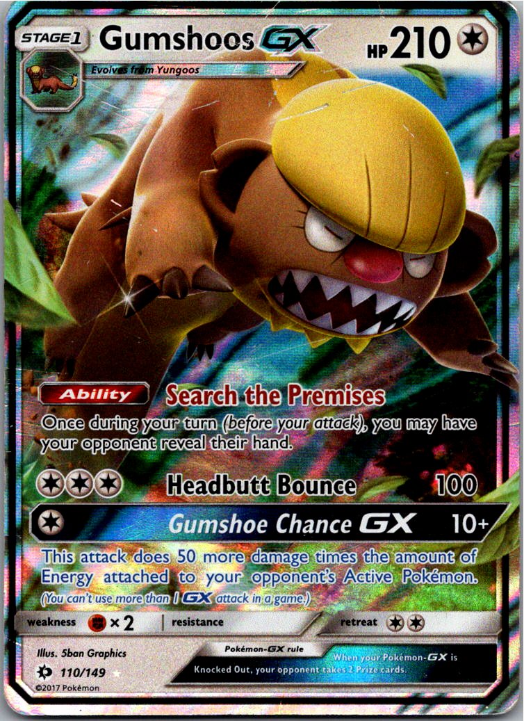 Gumshoos GX Manguspektor GX 110/149 Sonne & Mond – Vorderseite