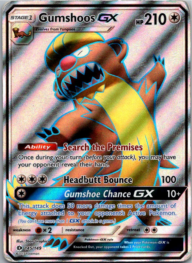 Gumshoos GX Manguspektor GX 145/149 Sonne & Mond – Vorderseite