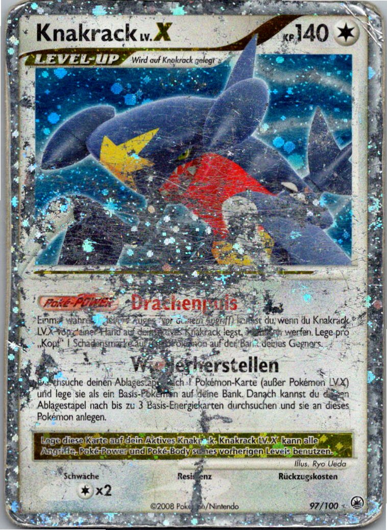 Knakrack Lv.X 97/100 Majestätischer Morgen – Vorderseite