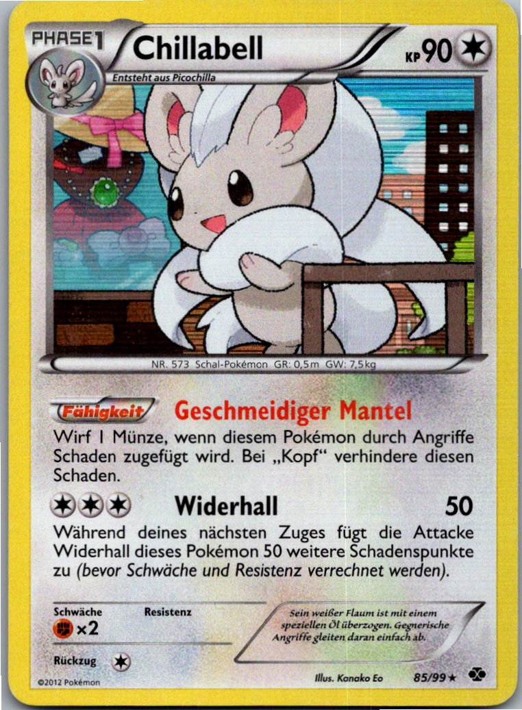 Chillabell 85/99 Kommende Schicksale – Vorderseite