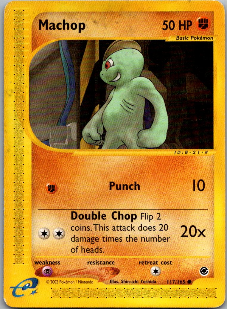 Machop Machollo 117/165 Expedition – Vorderseite