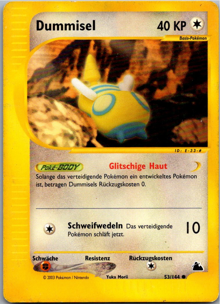 Dummisel 53/144 Skyridge – Vorderseite