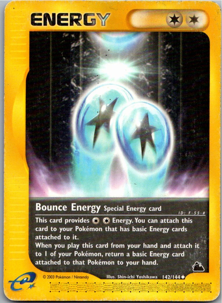 Bounce Energy Abprall-Energie 142/144 Skyridge – Vorderseite