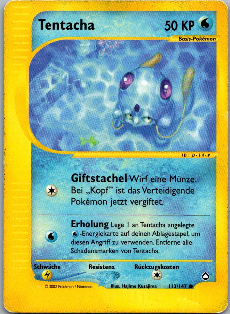 Tentacha 113/147 Aquapolis – Vorderseite