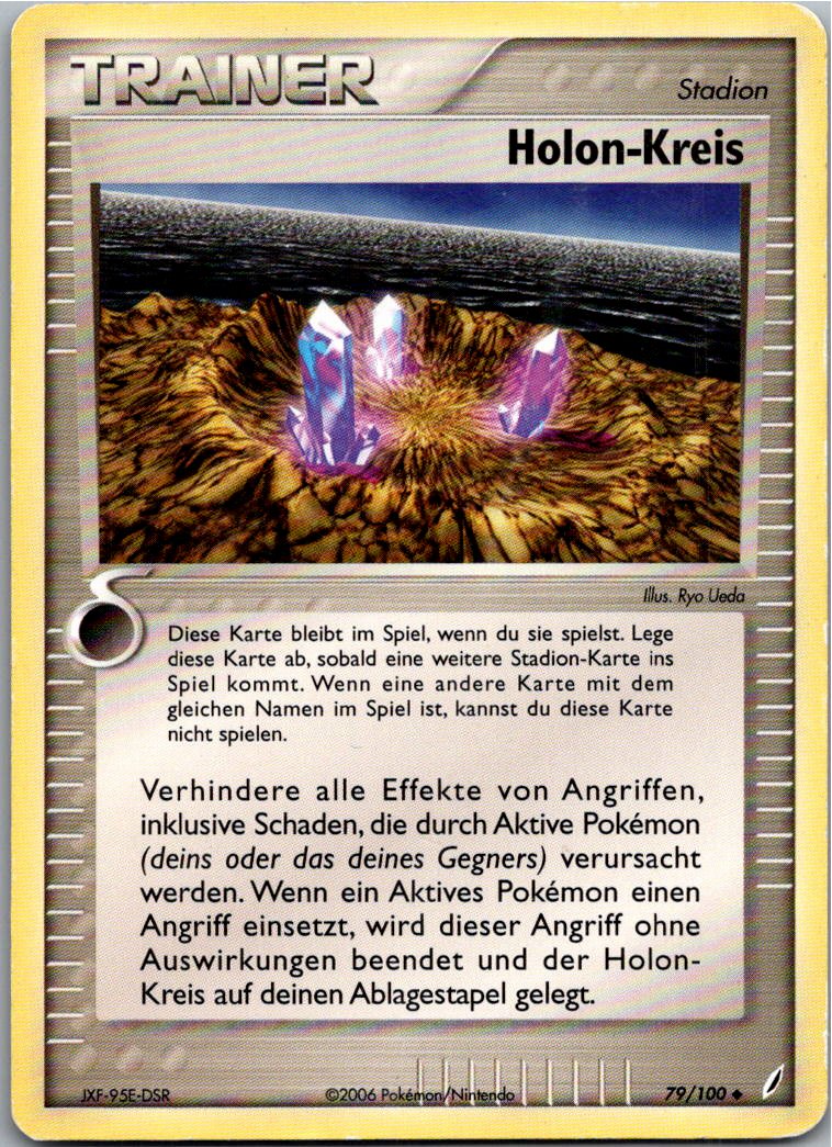 Holon-Kreis 79/100 EX Crystal Guardians – Vorderseite