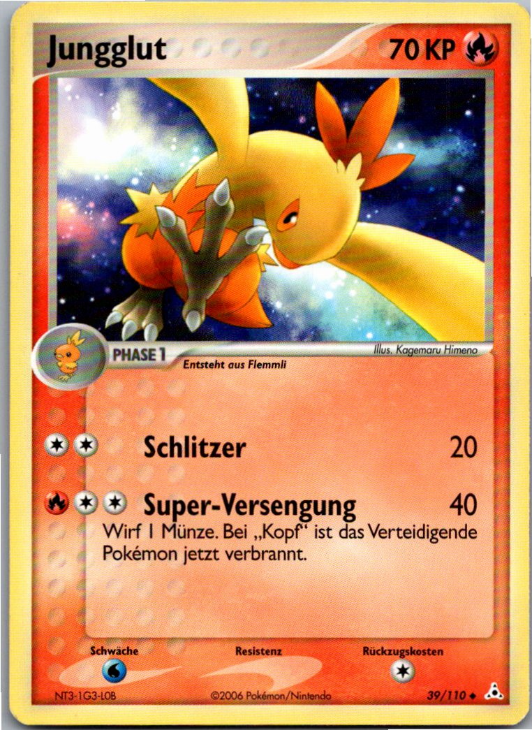Jungglut 39/110 EX Holon Phantoms – Vorderseite
