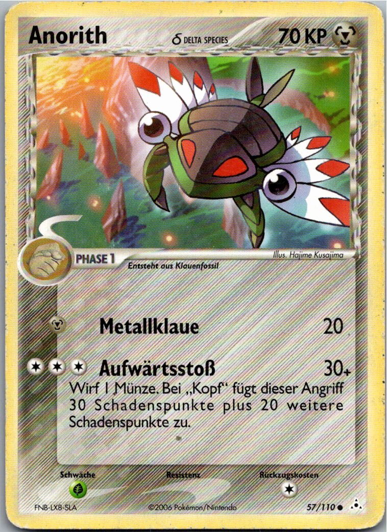 Anorith 57/110 EX Holon Phantoms – Vorderseite