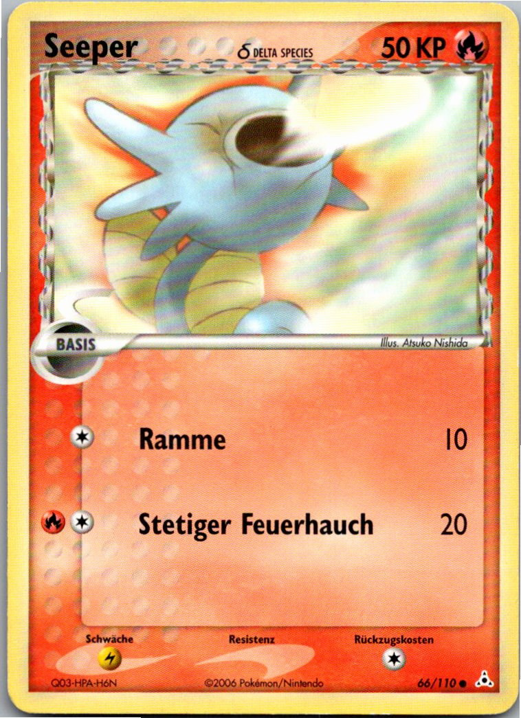 Seeper 66/110 EX Holon Phantoms – Vorderseite