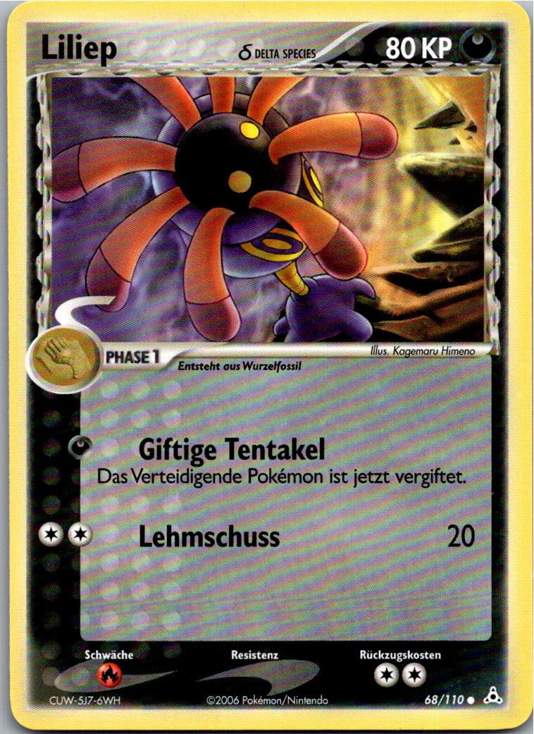 Liliep 68/110 EX Holon Phantoms – Vorderseite