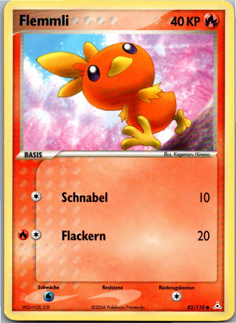 Flemmli 83/110 EX Holon Phantoms – Vorderseite