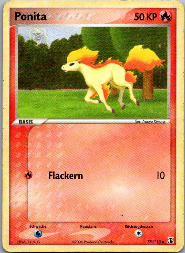 Ponita 78/113 EX Delta Species – Vorderseite