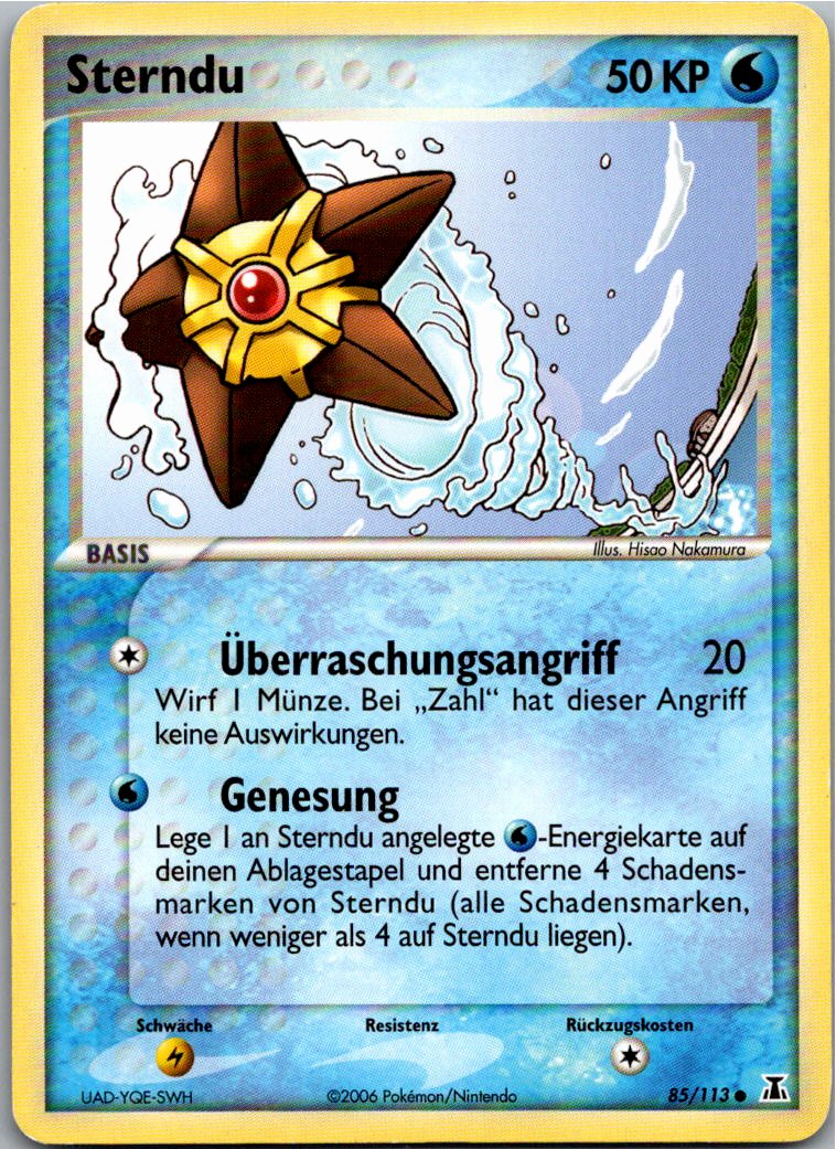 Sterndu 85/113 EX Delta Species – Vorderseite