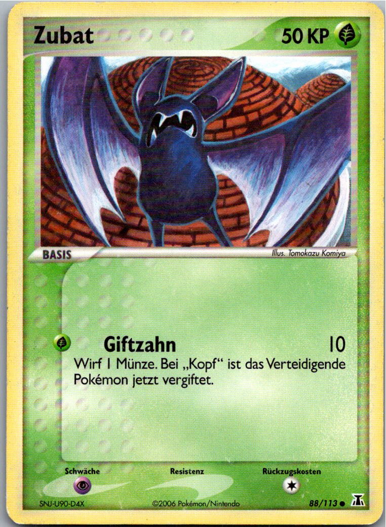 Zubat 88/113 EX Delta Species – Vorderseite