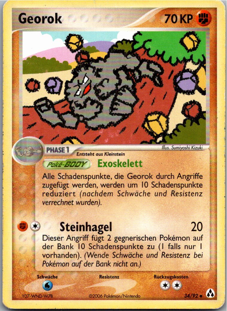 Georok 34/92 EX Legend Maker – Vorderseite