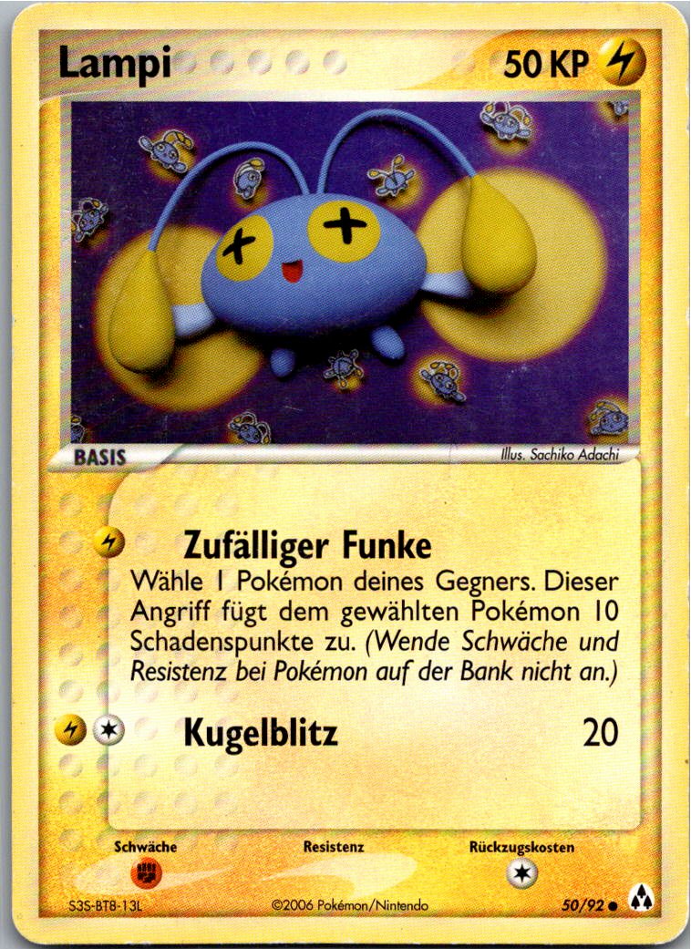 Lampi 50/92 EX Legend Maker – Vorderseite