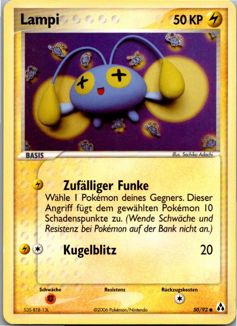 Lampi 50/92 EX Legend Maker – Vorderseite
