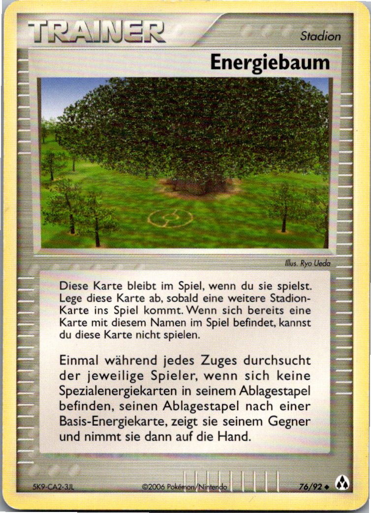 Energiebaum 76/92 EX Legend Maker – Vorderseite