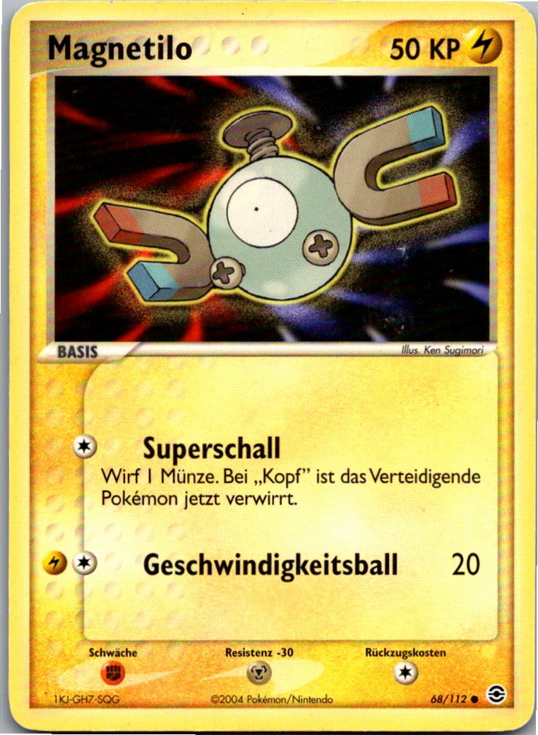 Magnetilo 68/112 EX Feuerrot & Blattgrün – Vorderseite