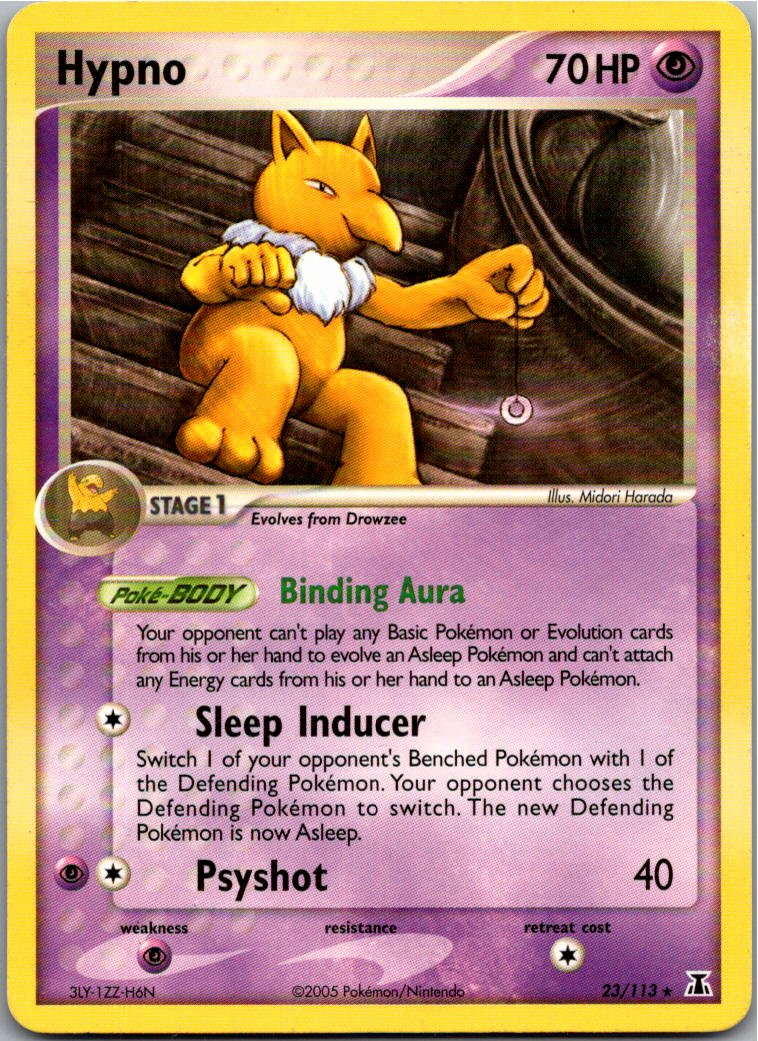 Hypno 23/113 EX Delta Species – Vorderseite