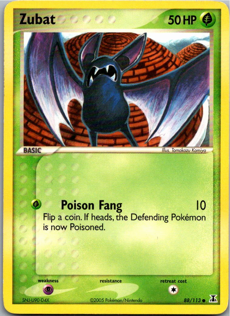 Zubat 88/113 EX Delta Species – Vorderseite