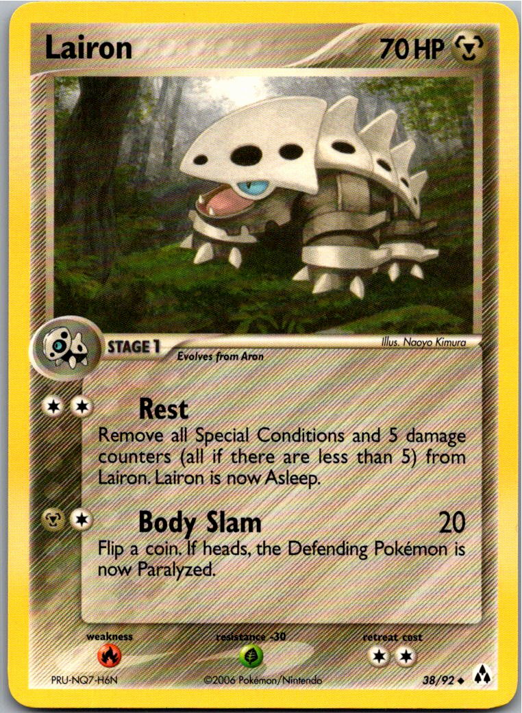 Lairon Stollrak 38/92 EX Legend Maker – Vorderseite