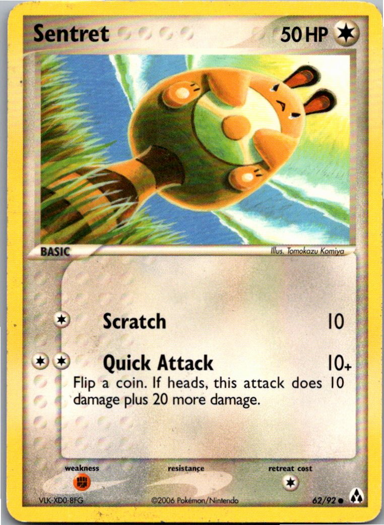 Sentret Wiesor 62/92 EX Legend Maker – Vorderseite