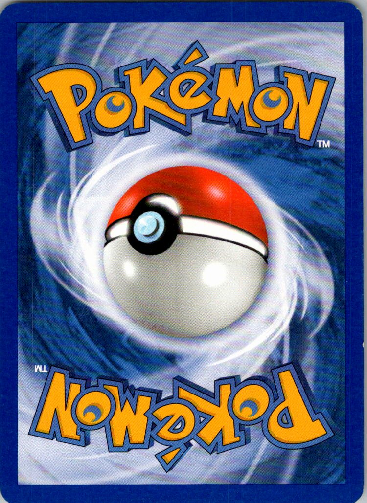 Voltorb Voltobal 85/112 EX Feuerrot & Blattgrün – Rückseite