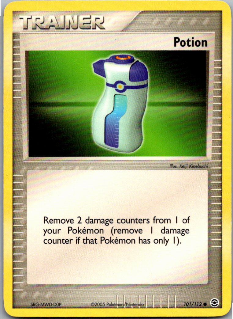 Potion Trank 101/112 EX Feuerrot & Blattgrün – Vorderseite