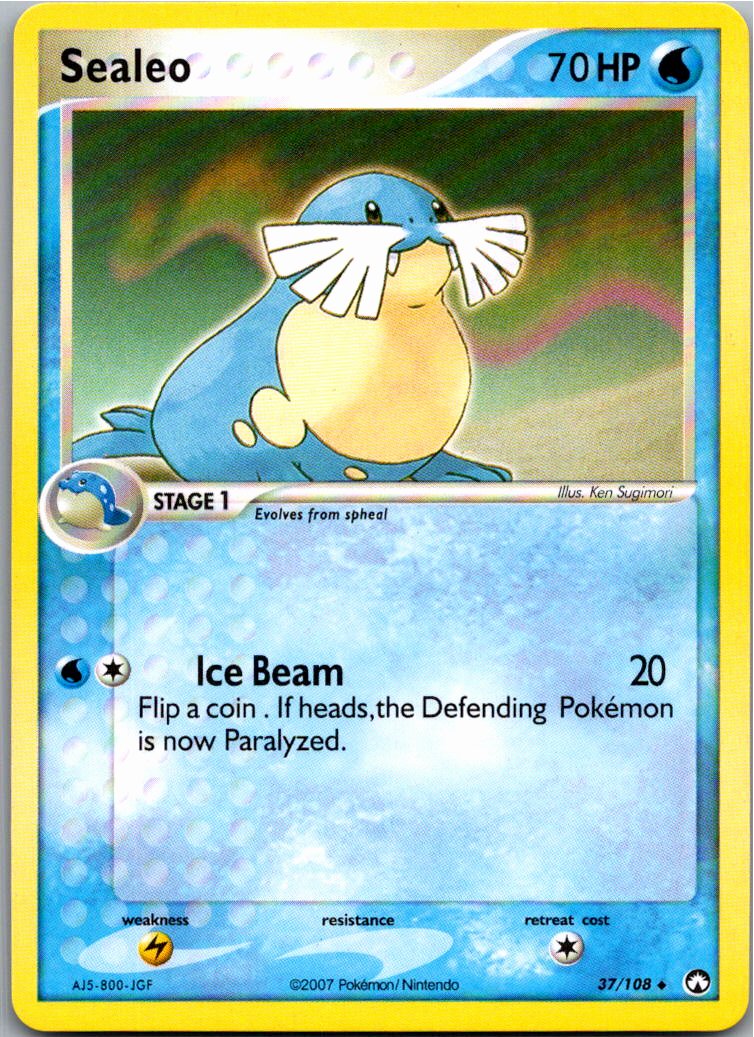Sealeo Seejong 37/108 EX Power Keepers – Vorderseite
