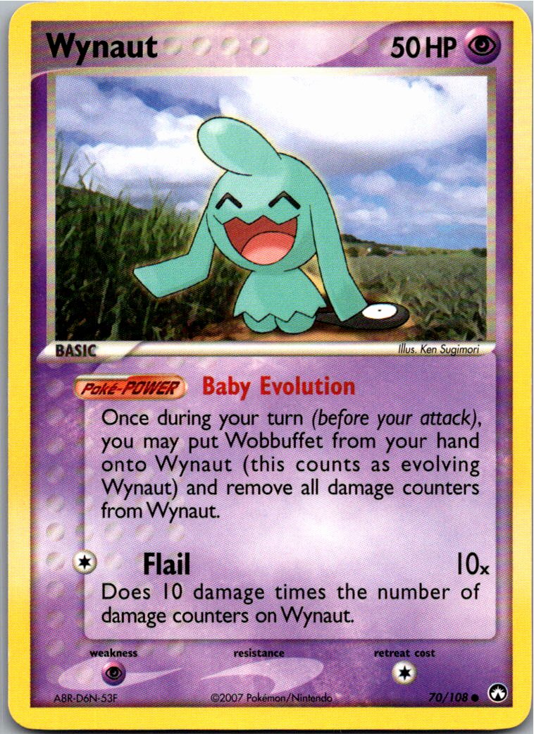 Wynaut Isso 70/108 EX Power Keepers – Vorderseite