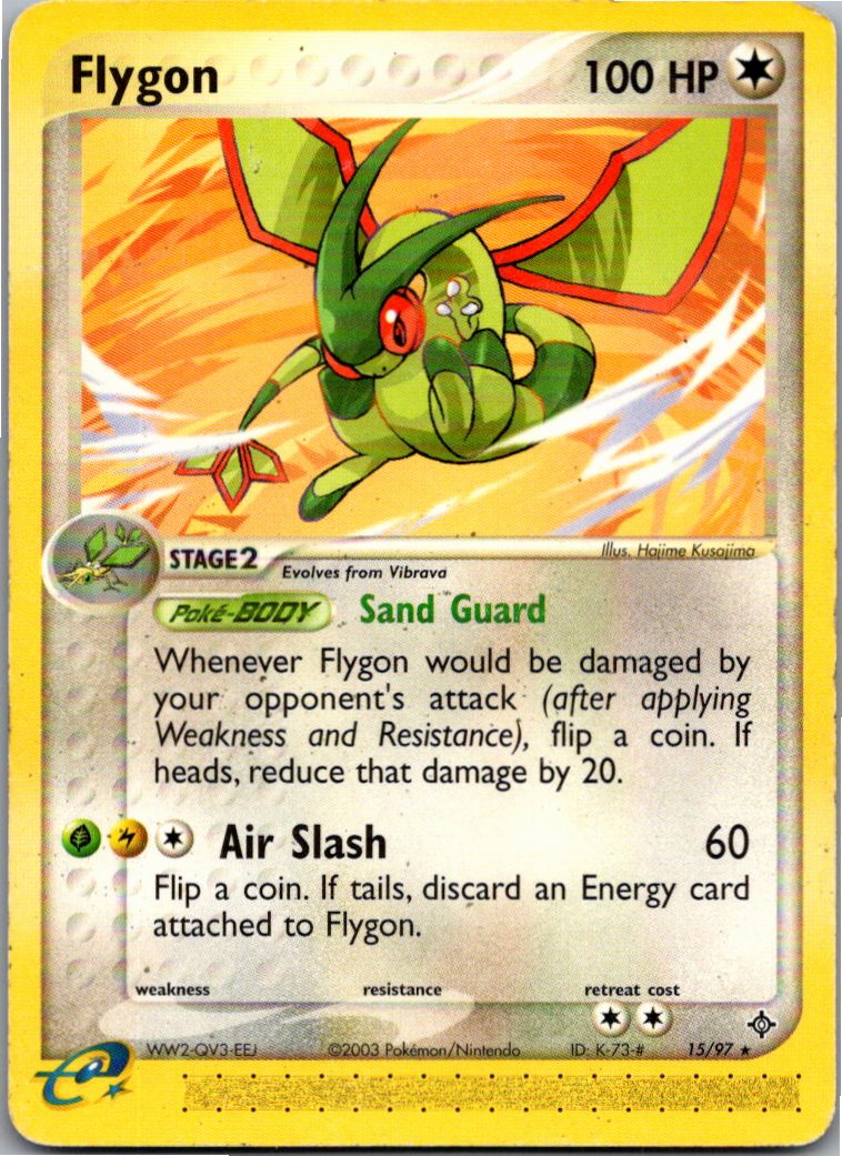 Flygon Libelldra 15/97 EX Drache – Vorderseite