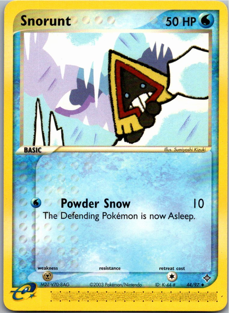 Snorunt Schneppke 44/97 EX Drache – Vorderseite