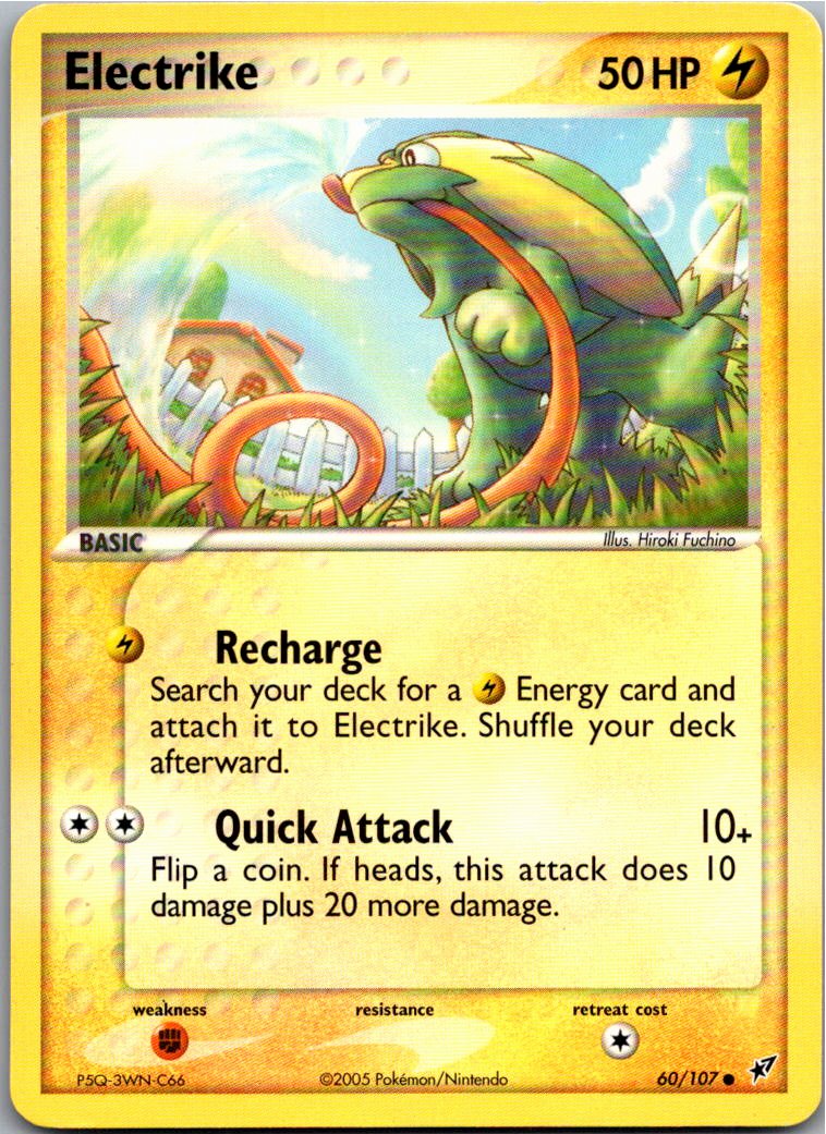 Electrike Frizelbliz 60/107 EX Deoxys – Vorderseite