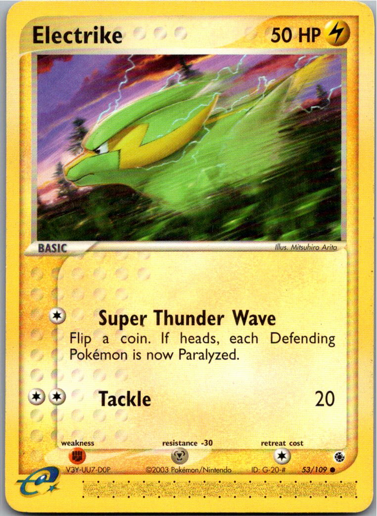 Electrike Frizelbliz 53/109 EX Rubin & Saphir – Vorderseite