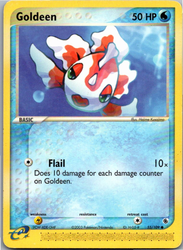 Goldeen Goldini 55/109 EX Rubin & Saphir – Vorderseite